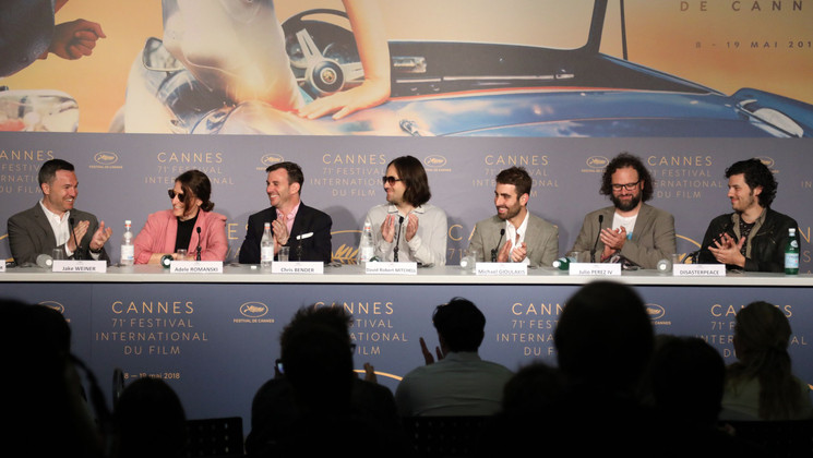 Team of the film Under the Silver Lake © François Silvestre De Sacy /FDC