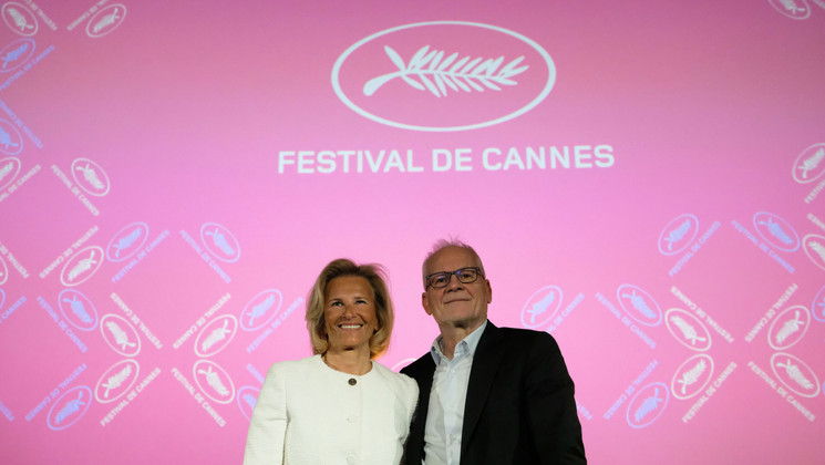 Iris Knobloch & Thierry Frémaux - Conférence de presse 2025 © Mathilde Petit