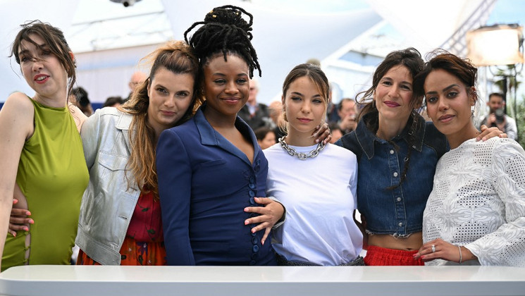 MA FRÈRE film cast - Photocall © Bertrand GUAY / AFP